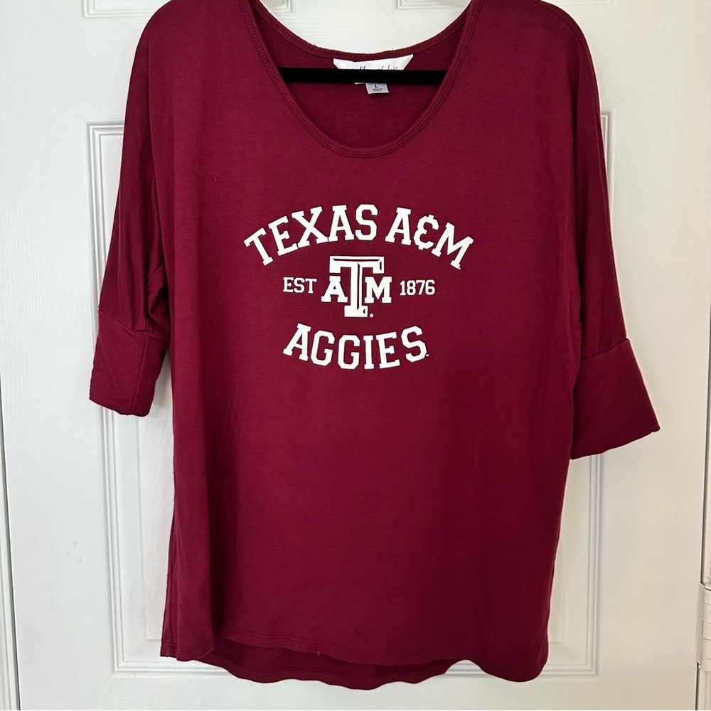 Texas A & M women’s shirt